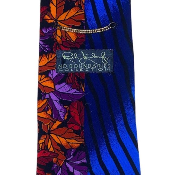 RUSH LIMBAUGH No Boundaries Mens Silk Vintage Tie - Picture 3 of 5